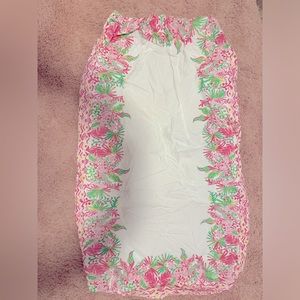 Lilly Pulitzer for Pottery Barn fitted crib sheet